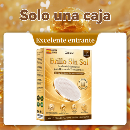 🌞🍫Gaface®| Consigue un bronceado natural y radiante sin sol con nuestra tecnología transdérmica.