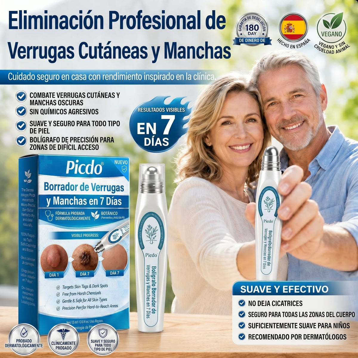 𝐏𝐢𝐜𝐝𝐨® 🖤🍔Borrador de Verrugas y Manchas en 7 Días (𝐀𝐩𝐥𝐢𝐜𝐚𝐝𝐨𝐫 𝐫𝐨𝐥𝐥-𝐨𝐧: 𝐬𝐢𝐧 𝐝𝐨𝐥𝐨𝐫 𝐧𝐢 𝐜𝐢𝐜𝐚𝐭𝐫𝐢𝐜𝐞𝐬)