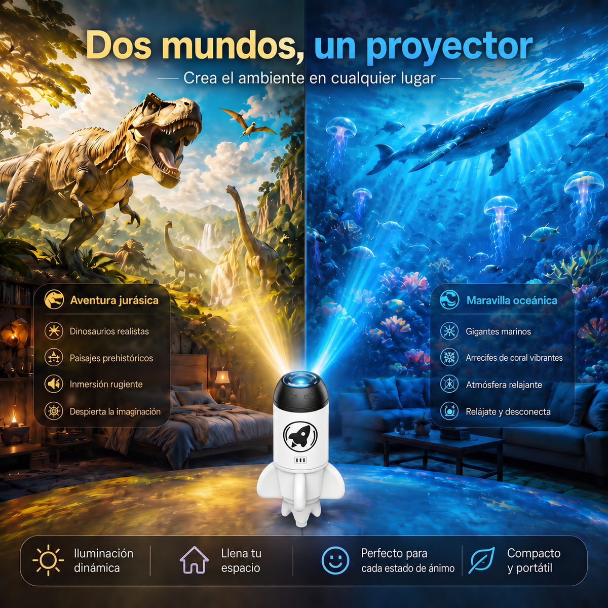 𝐸𝑆🌌🔥𝑺𝑪𝑵𝑫𝑹® 𝟓𝑫 𝑳𝒂́𝒎𝒑𝒂𝒓𝒂 𝑷𝒓𝒐𝒚𝒆𝒄𝒕𝒐𝒓𝒂 𝑯𝒐𝒍𝒐𝒈𝒓𝒂́𝒇𝒊𝒄𝒂 𝐕𝐢𝐬𝐢𝐨́𝐧 𝐃𝐢𝐧𝐚́𝐦𝐢𝐜𝐚 𝐈𝐧𝐭𝐞𝐥𝐢𝐠𝐞𝐧𝐭𝐞 𝐔𝐥𝐭𝐫𝐚 𝐇𝐃 𝐝𝐞 𝐍𝐮𝐞𝐯𝐚 𝐆𝐞𝐧𝐞𝐫𝐚𝐜𝐢𝐨́𝐧