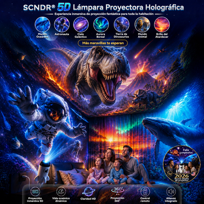 𝐸𝑆🌌🔥𝑺𝑪𝑵𝑫𝑹® 𝟓𝑫 𝑳𝒂́𝒎𝒑𝒂𝒓𝒂 𝑷𝒓𝒐𝒚𝒆𝒄𝒕𝒐𝒓𝒂 𝑯𝒐𝒍𝒐𝒈𝒓𝒂́𝒇𝒊𝒄𝒂 𝐕𝐢𝐬𝐢𝐨́𝐧 𝐃𝐢𝐧𝐚́𝐦𝐢𝐜𝐚 𝐈𝐧𝐭𝐞𝐥𝐢𝐠𝐞𝐧𝐭𝐞 𝐔𝐥𝐭𝐫𝐚 𝐇𝐃 𝐝𝐞 𝐍𝐮𝐞𝐯𝐚 𝐆𝐞𝐧𝐞𝐫𝐚𝐜𝐢𝐨́𝐧