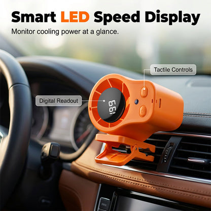 🔥Summer Bestseller🔥 Hands-Free Personal Cooling Fan with LED Display