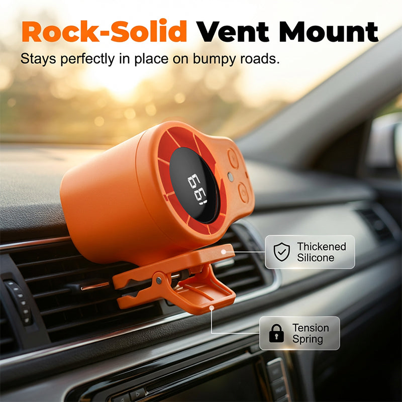 🔥Summer Bestseller🔥 Hands-Free Personal Cooling Fan with LED Display