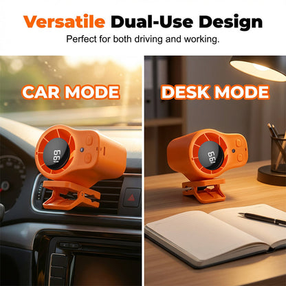 🔥Summer Bestseller🔥 Hands-Free Personal Cooling Fan with LED Display